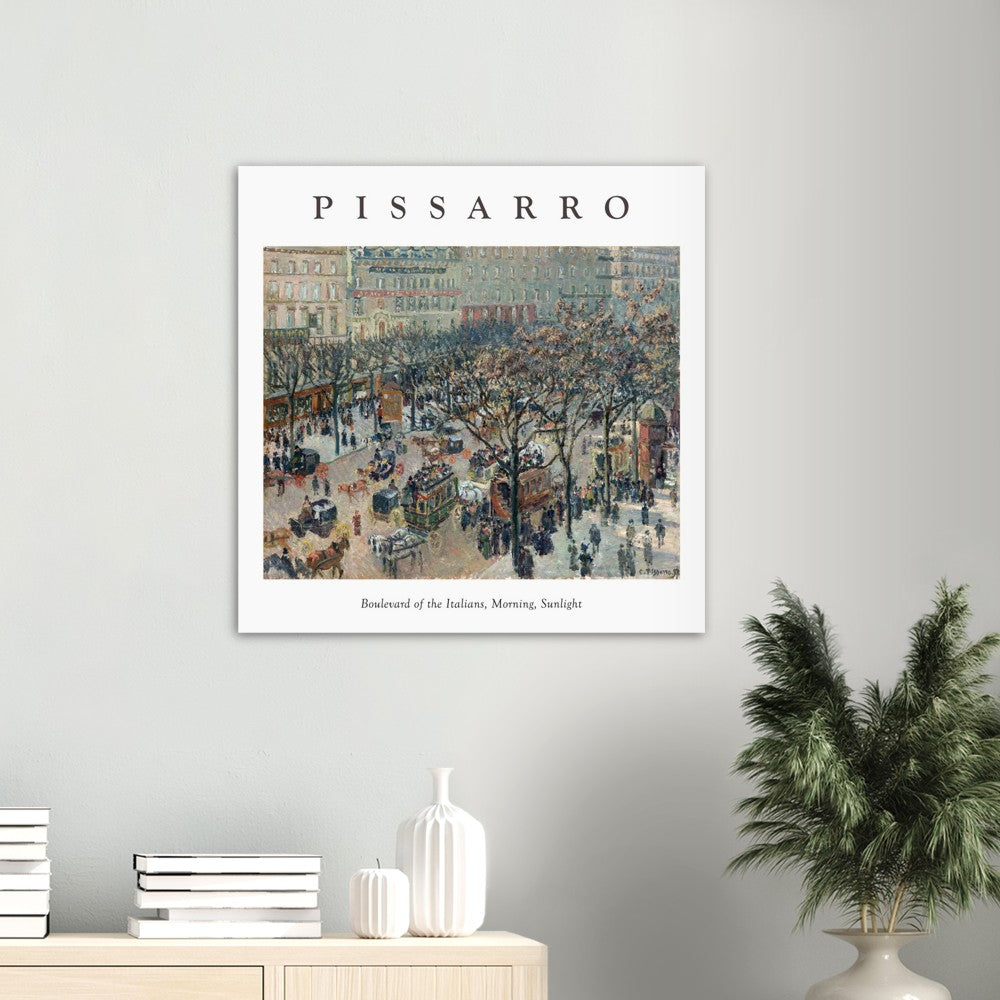 Poster - Camille Pissarro Boulevard of the Italians