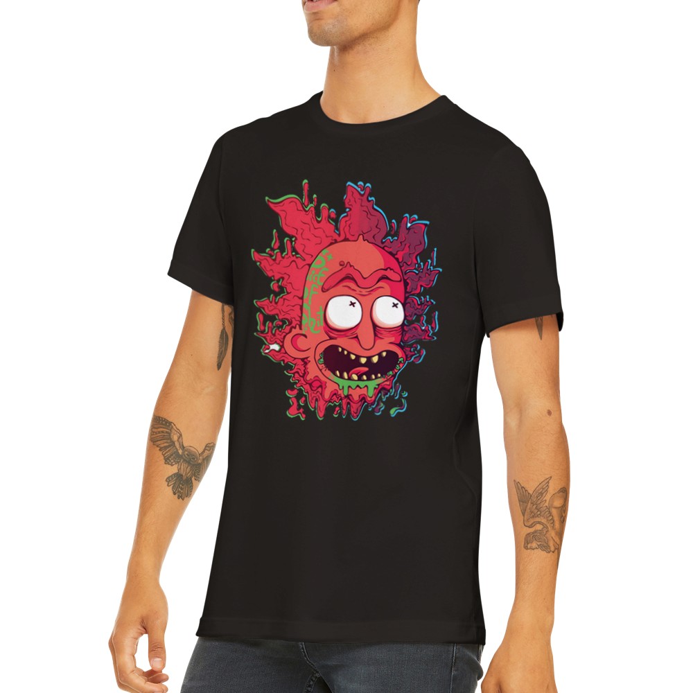 T-shirt - Rick Artwork - Crazy Rick Piece of Premium Unisex T-shirt