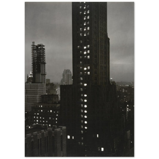 Plakat - My Window at The Shelton New York (1931) Alfred Stieglitz