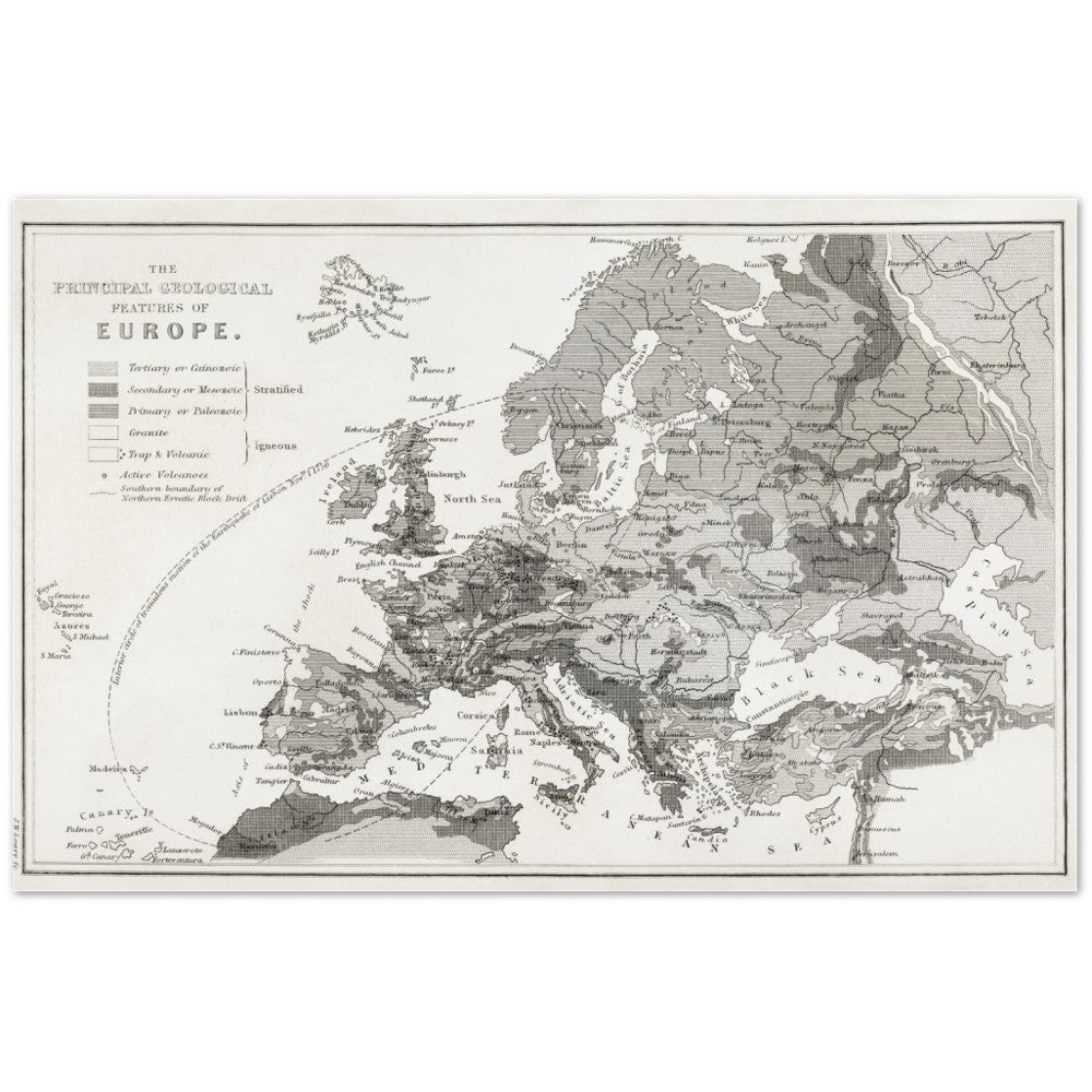 Plakat A history of the earth and animated nature (1820)  Oliver Goldsmith (1730-1774)