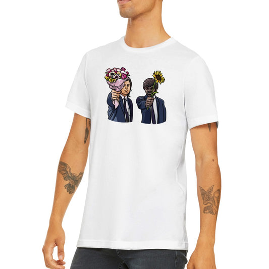 T-Shirt - Fiktions-Grafik - Blumen-Liebes-erstklassiges Unisex-T-Shirt