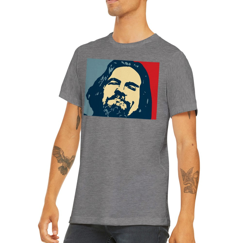 T-shirt - Lebowski Artwork - The Art - Premium Unisex T-shirt